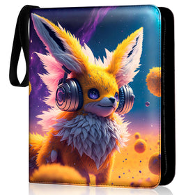 Sunshine Store 2.0 trading card binder with 9-pocket sheets keeps cards organized.