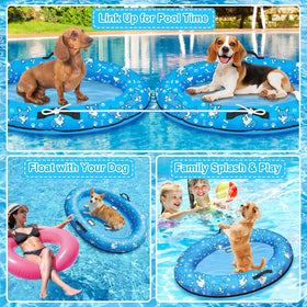 Sunwinx blue float folds neatly into the included storage bag.