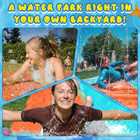 Suonncudst heavy-duty-xl-water-slide-pvc construction ensures durable backyard use