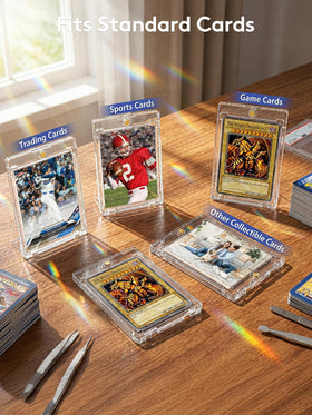SUPCLUB magnetic closure secures cards during transport with ease