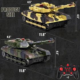 Supdex 1/28 RC Battle Tank rechargeable battery for lengthy playtime
