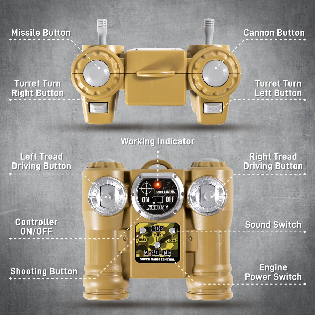 Supdex rechargeable battery ensures longer play sessions
