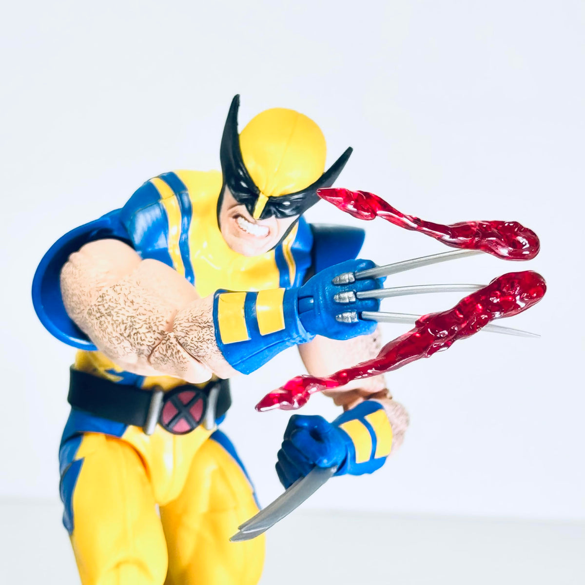 Super Action Stuff axe prop for dramatic close-ups.