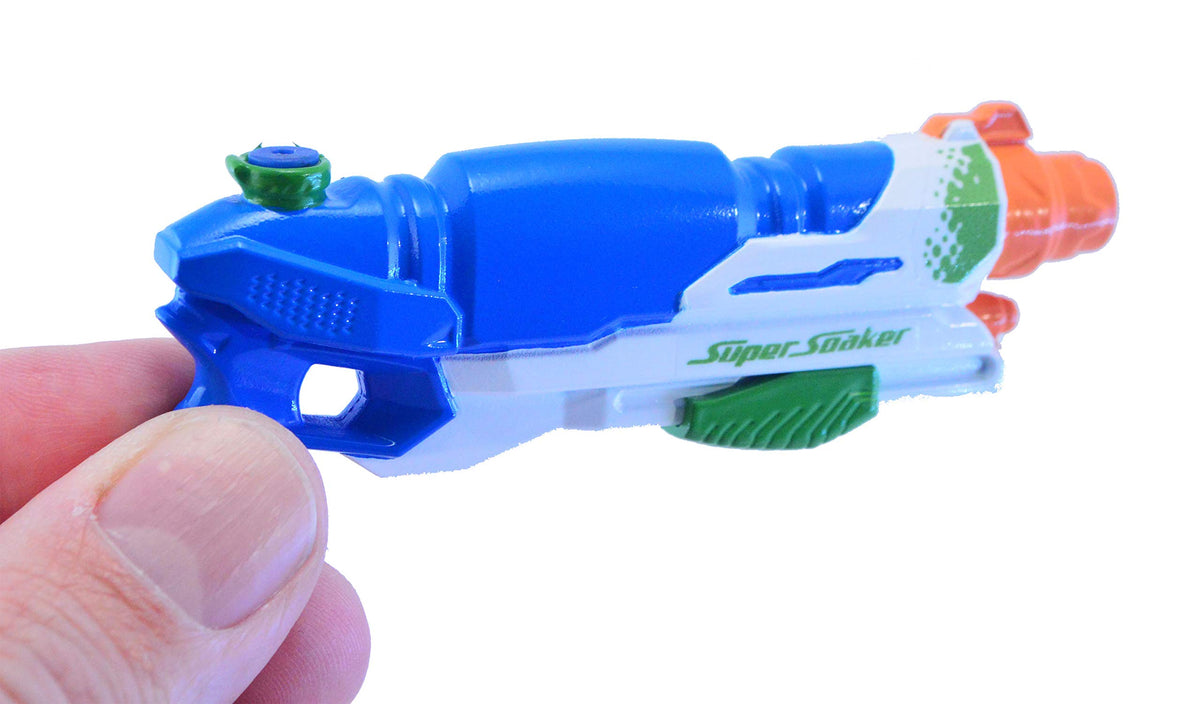 Barrage compact squirter from the set in action during outdoor play