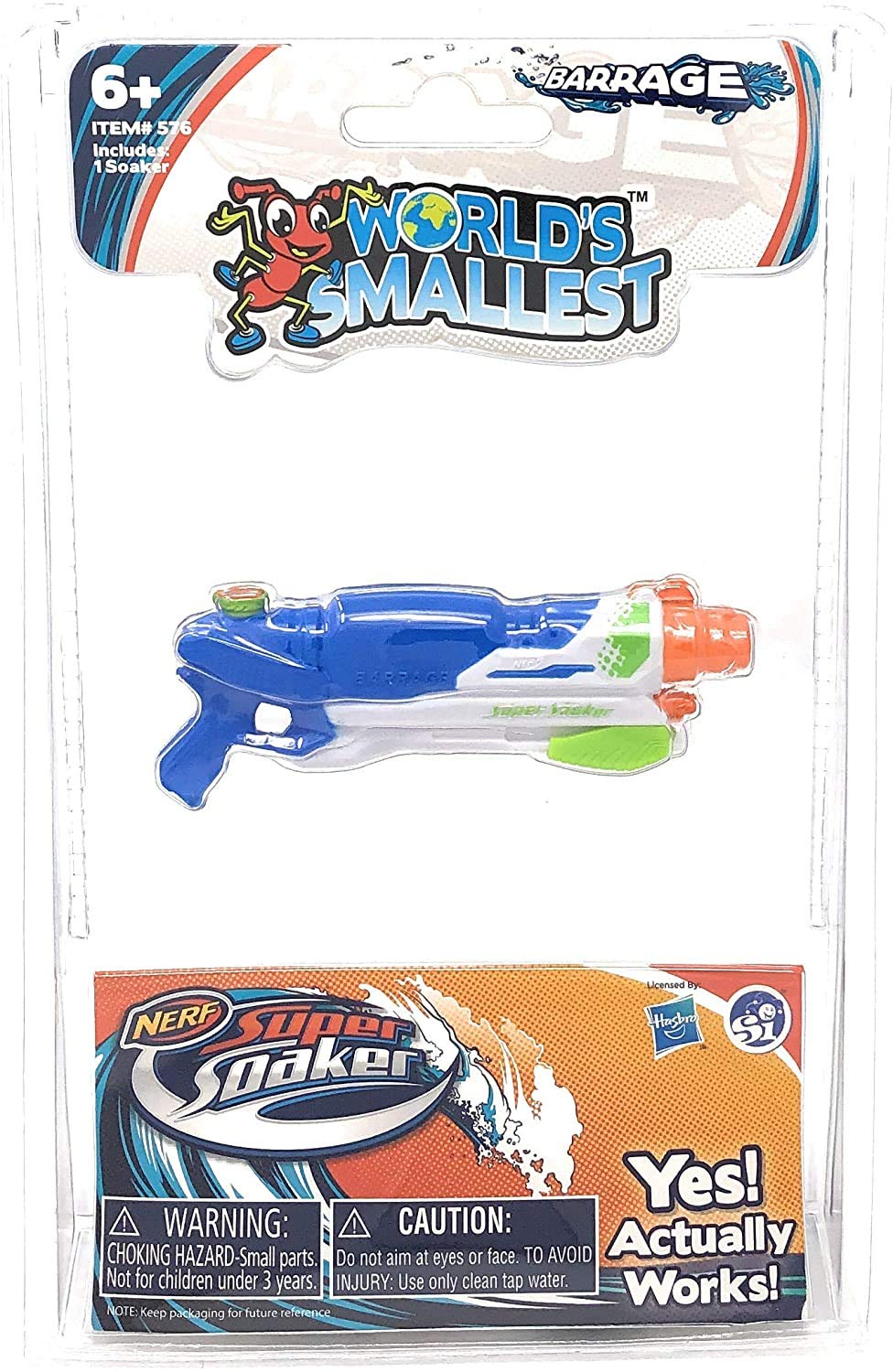 Lightweight packaging display highlighting the three-piece set