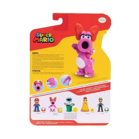 Super Mario Birdo 4-inch figure back view showing textures and coloring.