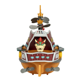 Airship opens to store figures for quick organization during play.