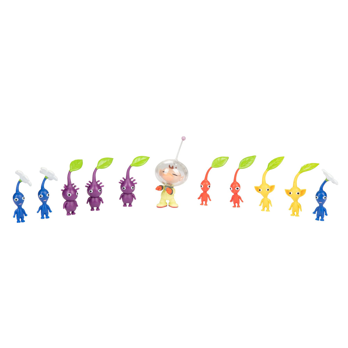 Super Mario Olimar figure with poseable joints for dynamic scenes.
