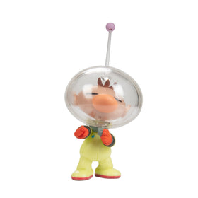 Super Mario Pikmin yellow figure adds bright color to play.