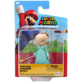 Super Mario Rosalina 2.5-inch mini figure full view, ideal for shelf display.