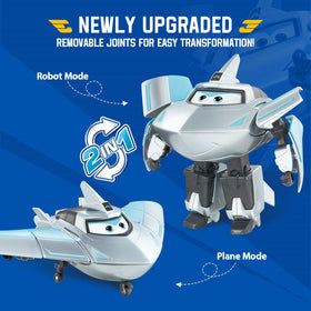 Super Wings 2-in-1 rescue bot shows helicopter to robot conversion for creative storytelling