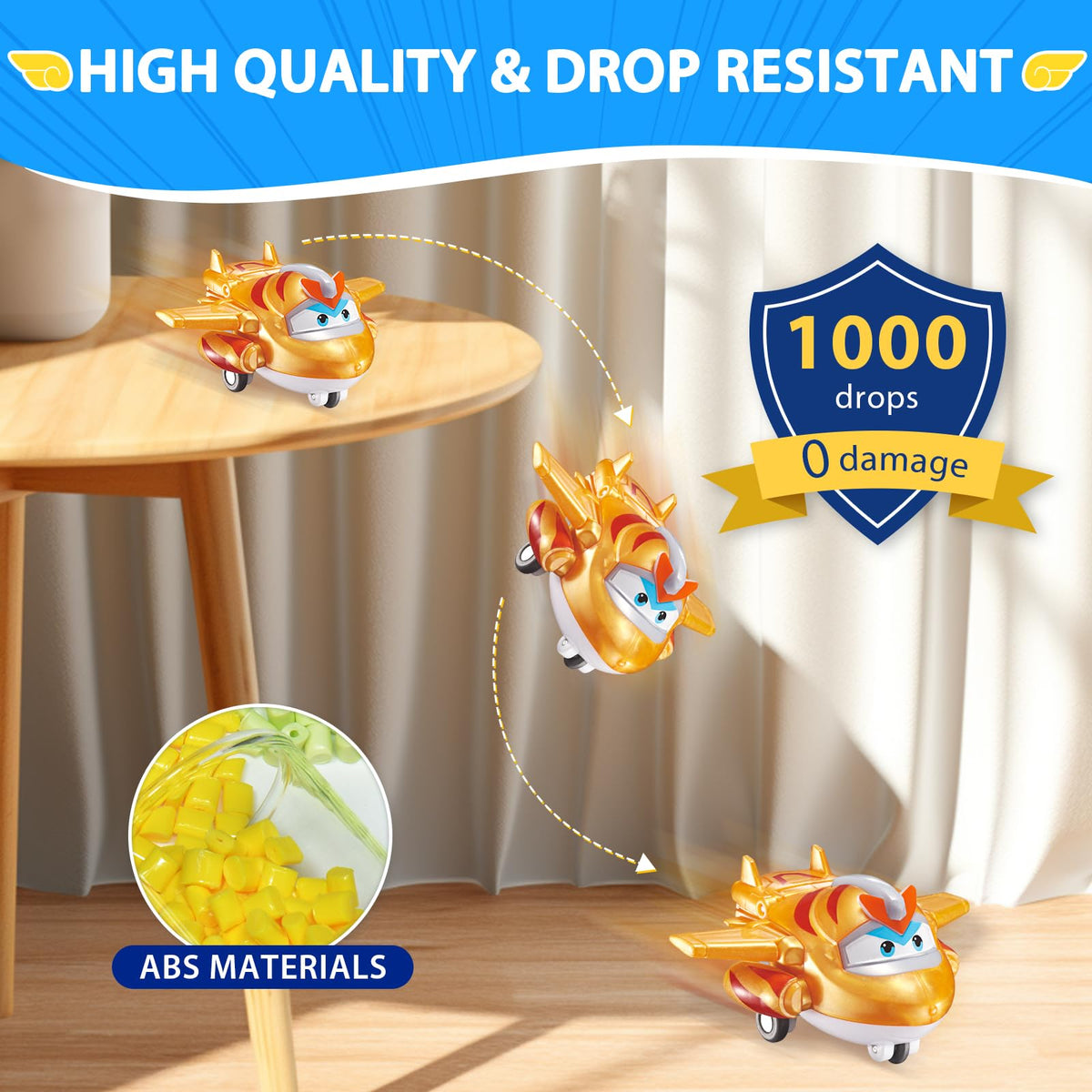 Super Wings Mira transform-a-bot figure ideal for underwater adventures.