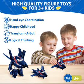 Durable, snap-together parts keep up with active kids and repeated transforms.