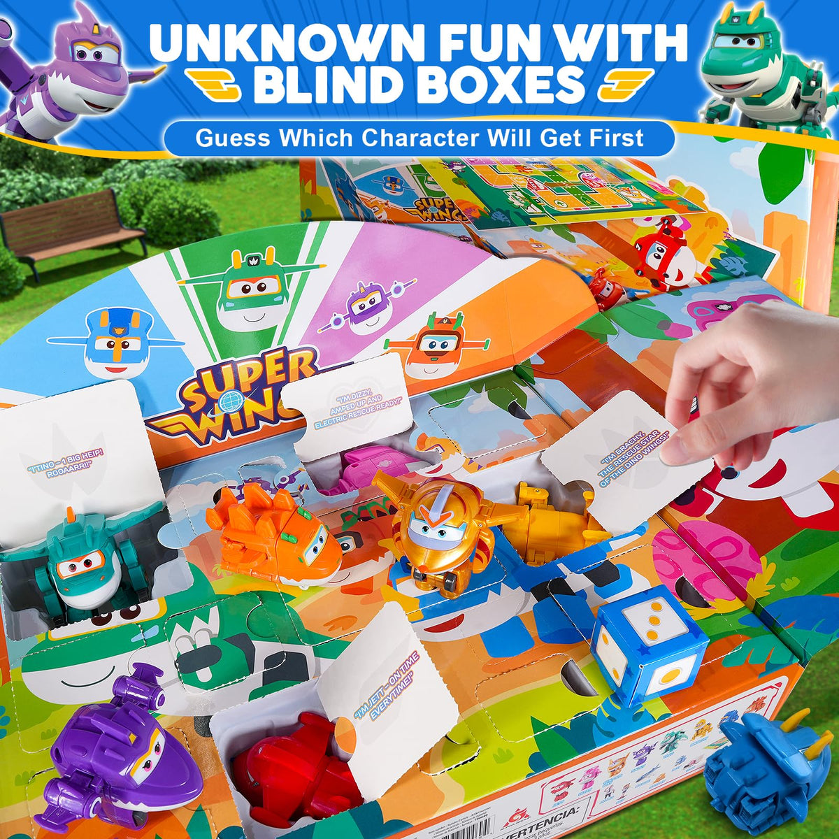 Super Wings Jett 2-inch figure for quick action play and recognition