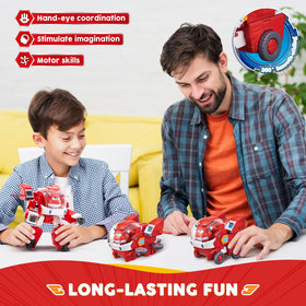 Super Wings Jett's mini-robot 2-inch variant ready for adventures