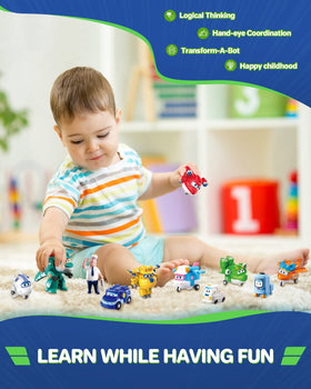 Super Wings Lime figure emphasizes colorful character play and imagination on the move.