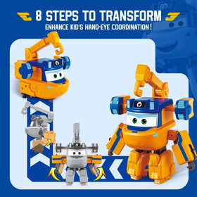 Two-in-one design encourages creative storytelling and interactive adventures with Marty.