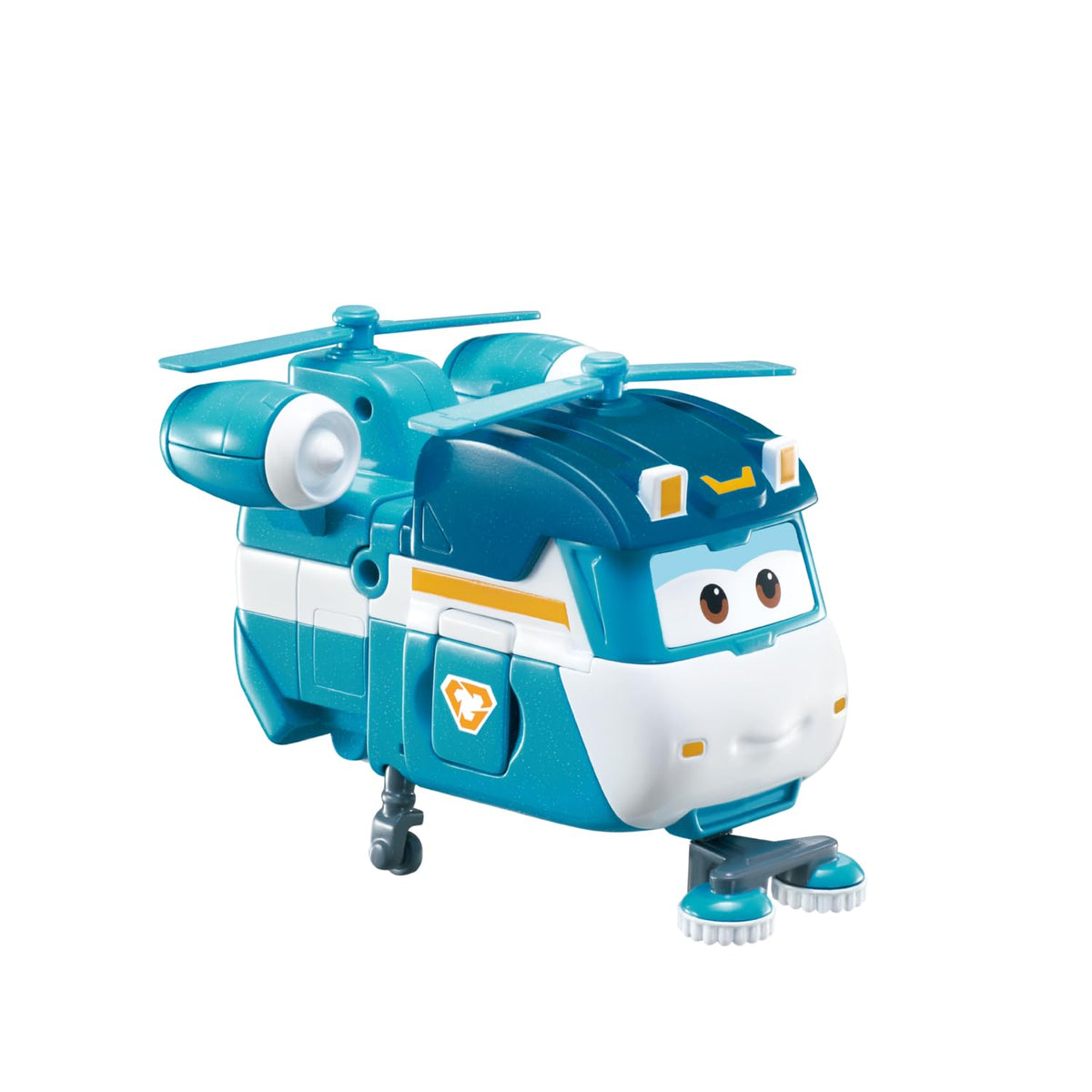 Super Wings Shine wheeled-garbage-cart enables mobile cleanup play