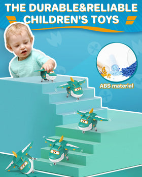 Super Wings Tino durable design image—collectible adventure buddy with upgradeable team.