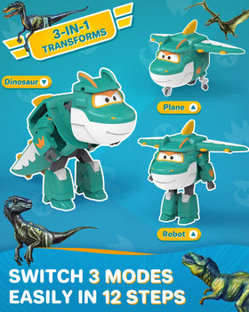 Super Wings Tino movable joints image—lets kids pose for action-packed scenes.