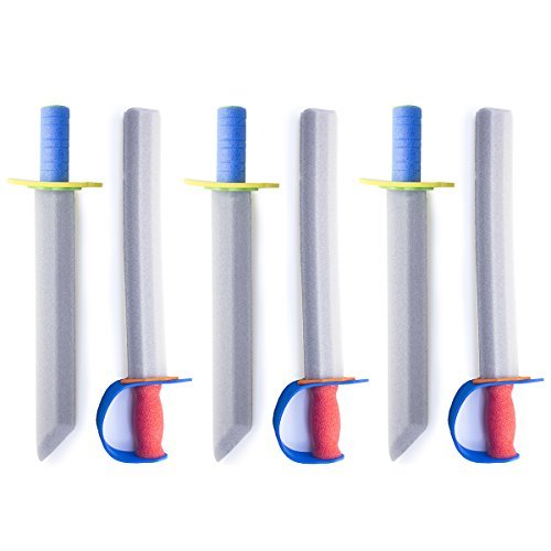 Super Z Outlet 16 inch foam prince sword set for safe pretend play and party fun.