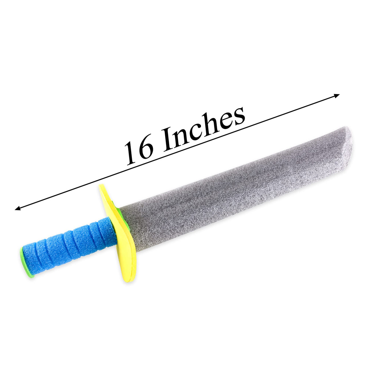 Super Z Outlet red blade foam sword with blue grip for imaginative ninja or pirate play.
