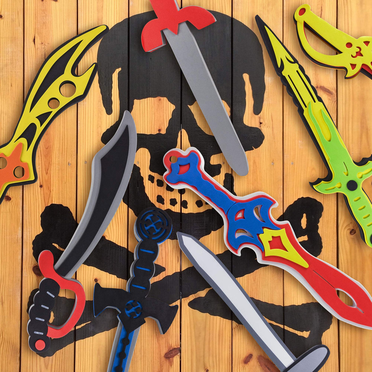 Super Z Outlet foam sword samurai design, ideal for theatrical props and games.