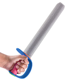 Super Z Outlet foam swords keep kids engaged during outdoor recess and birthday activities.