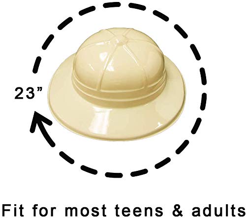 Super Z Outlet safari hat worn by a child for dress-up play and costumes