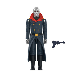 Super7 Arctic Destro face silver detail highlights authentic retro styling for collectors.