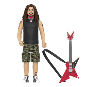 Super7 Dimebag Darrell with Culprit CherryBomb guitar accessory for poseable display