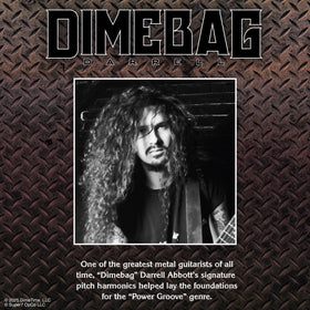 Super7 Dimebag Darrell collectible retro figure for fans of heavy metal nostalgia