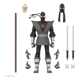 Super7 Foot Ninja ULTIMATES! in action pose ready for battle scenes.