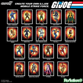 Super7 G.I. Joe movie-inspired detailing for vintage collectors.