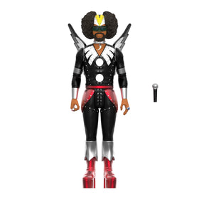 Super7 George Clinton Dr Funkenstein microphone accessory for concert-ready display