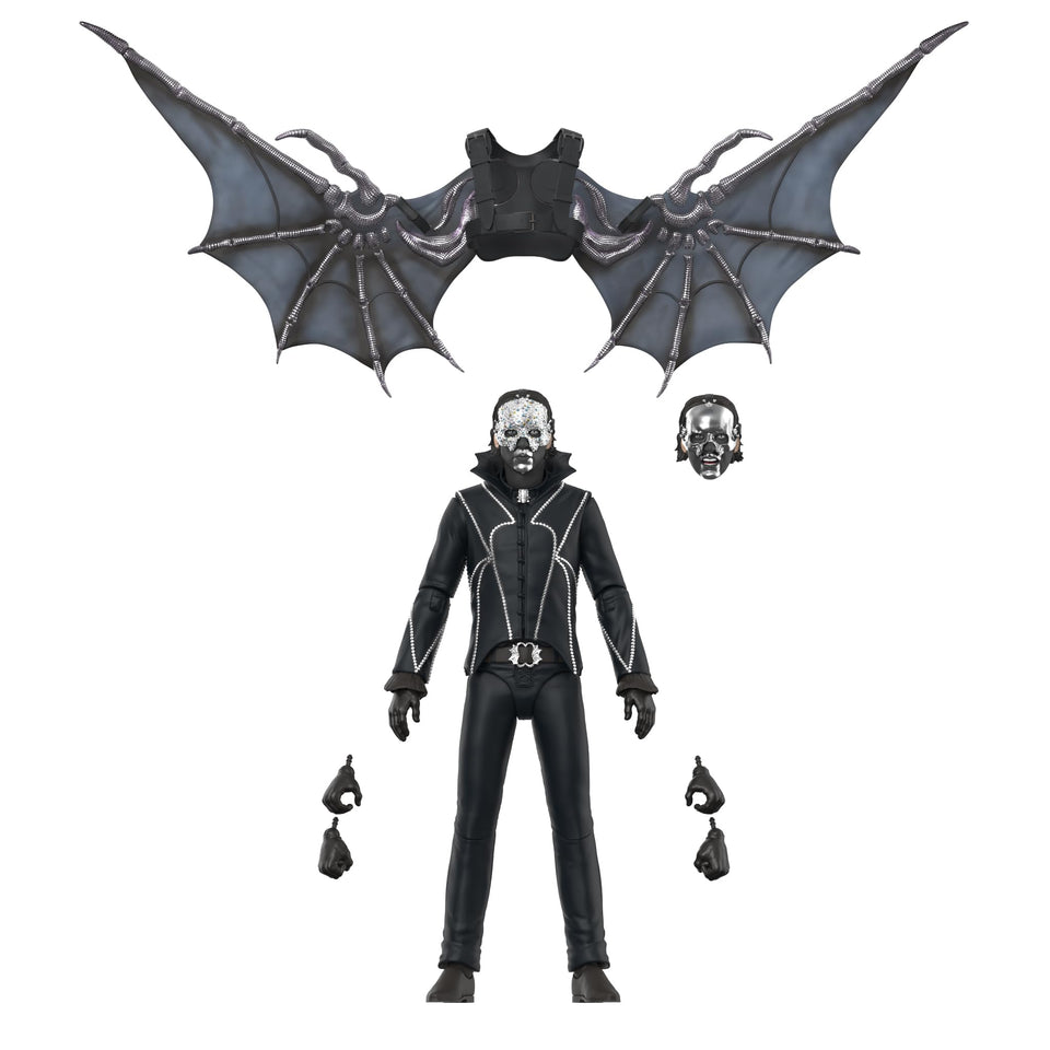 Super7 Ghost Papa V Perpetua bat wings poseable figure for dramatic display.