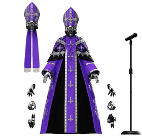 Super7 Ghost Papa V Perpetua front view shows the figure's commanding silhouette for display