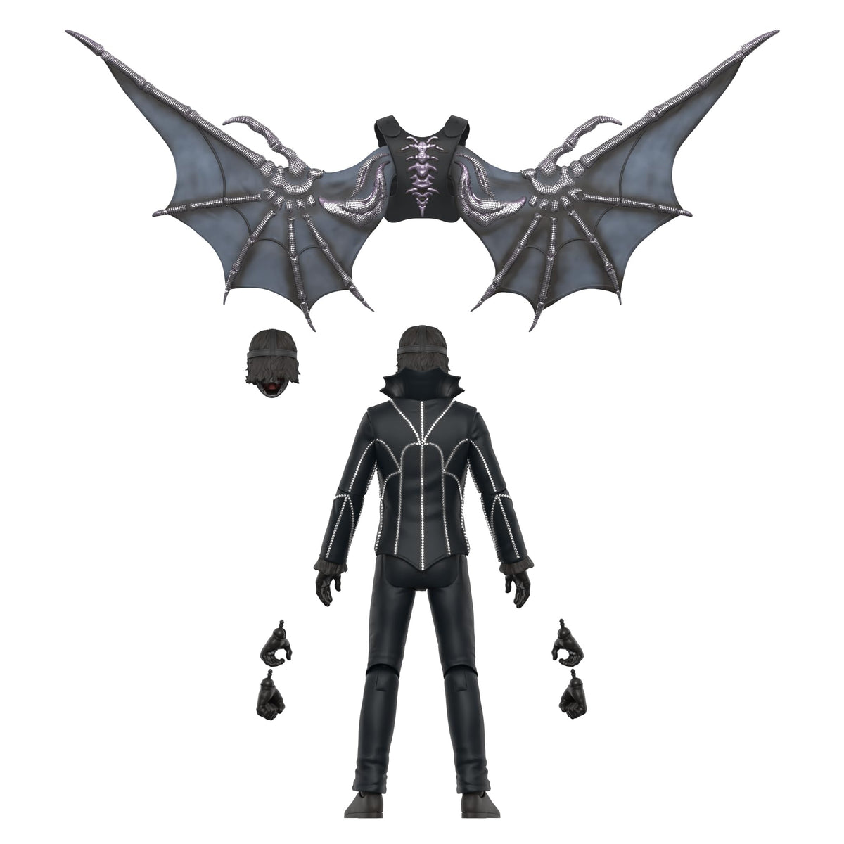 Super7 Ghost Papa V Perpetua interchangeable hands expand posing options.