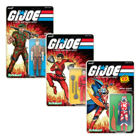 Premium retro-collectible design capturing 1980s G.I. Joe nostalgia