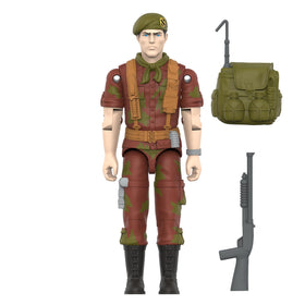 Super7 G.I. Joe Lt. Falcon figure front view for display-ready posing