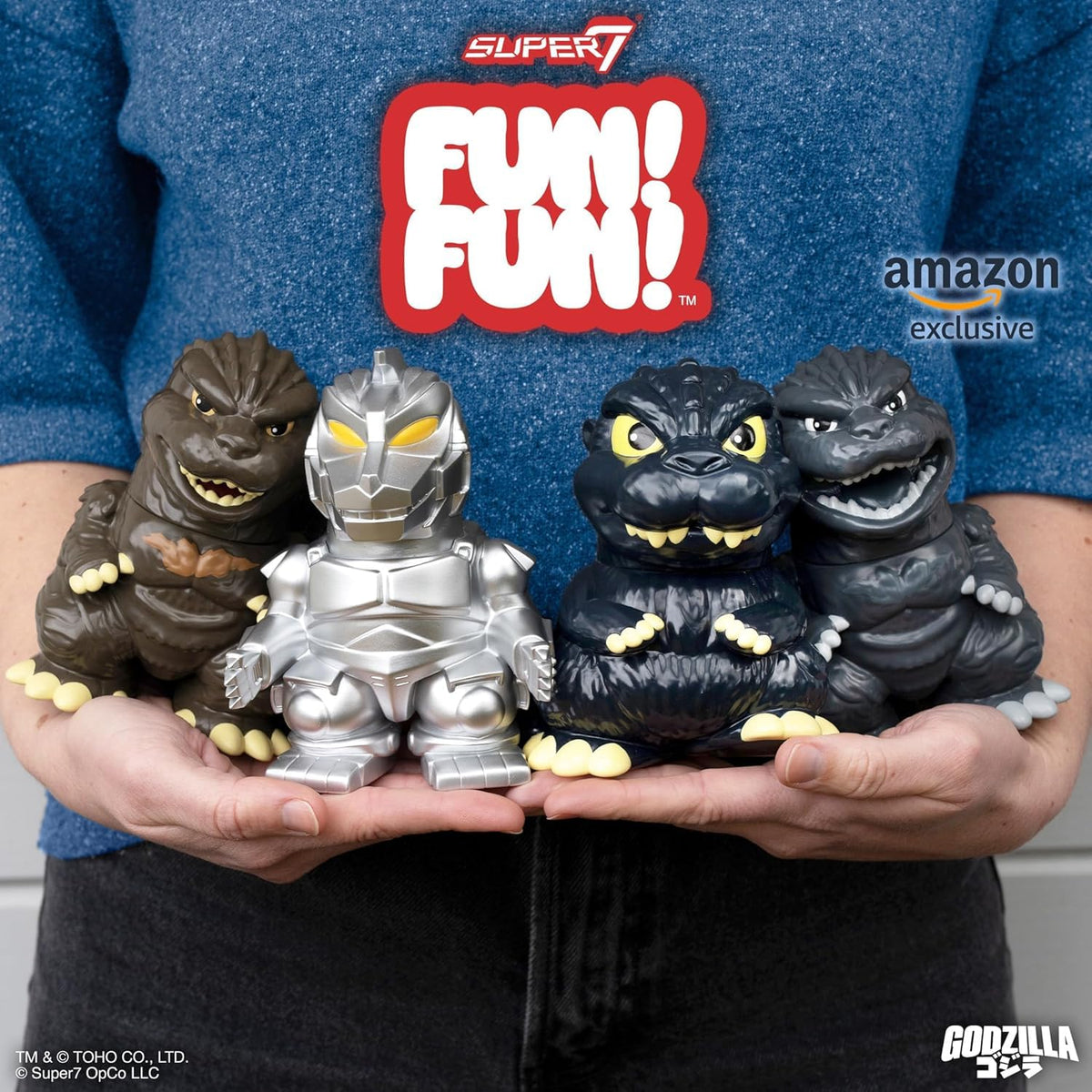 Gift-ready kaiju figure for fans and retro toy enthusiasts.