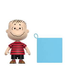 Super7 Linus blanket accessory highlighting blue fabric detail