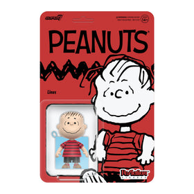 Super7 Linus Reaction figure in palm-sized display pose
