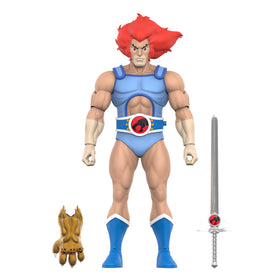 Super7 Lion-O Deluxe figure with Claw Shield for dramatic posing