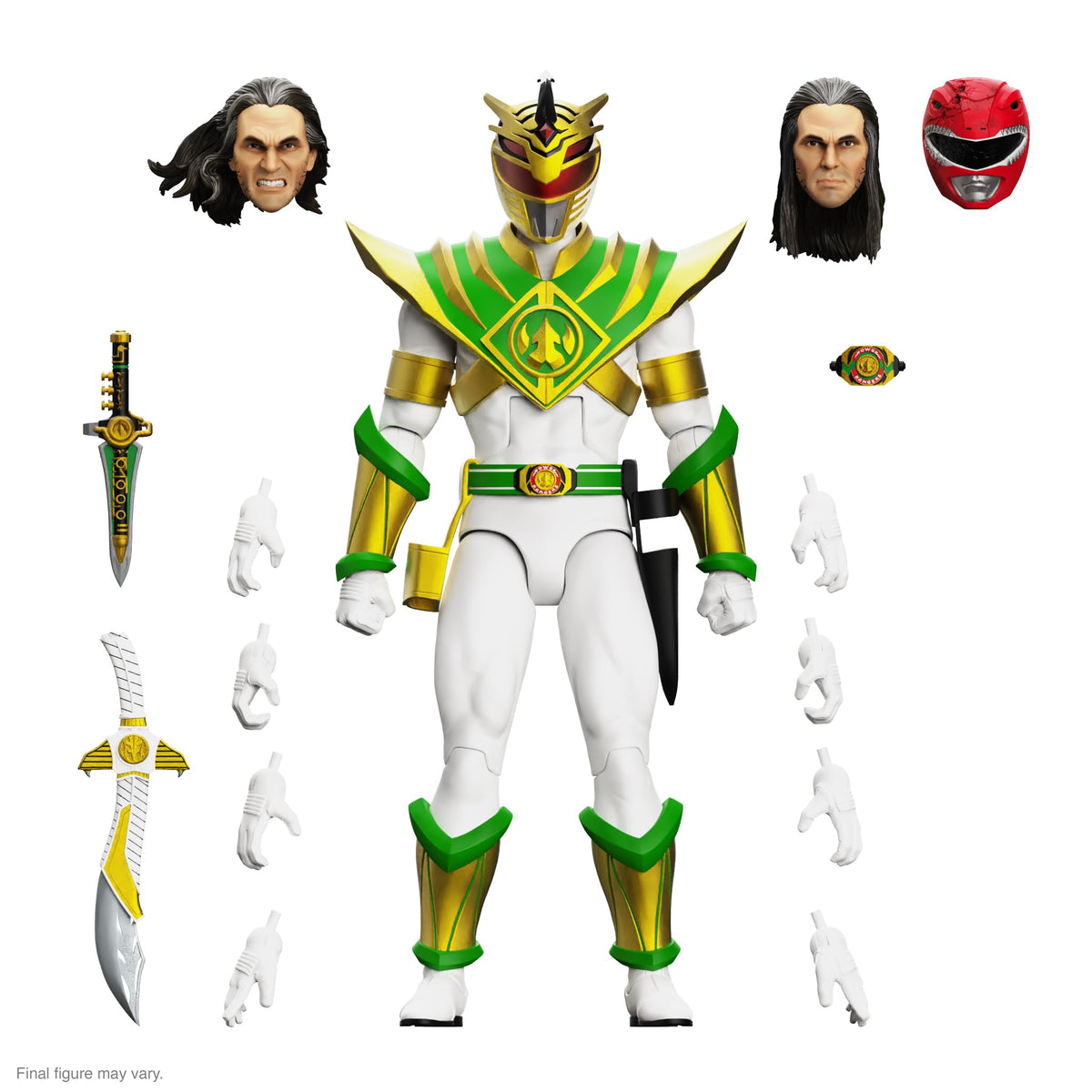 Super7 Lord Drakkon ULTIMATES figure front view for display and poseability.