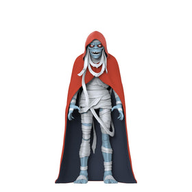Super7 Mumm-Ra cape and claw hands enable dramatic, pose-ready displays.