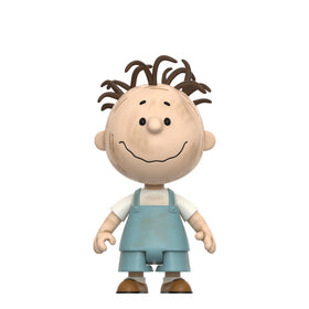 Super7 Pigpen ReAction figure side profile highlighting poseable articulation.