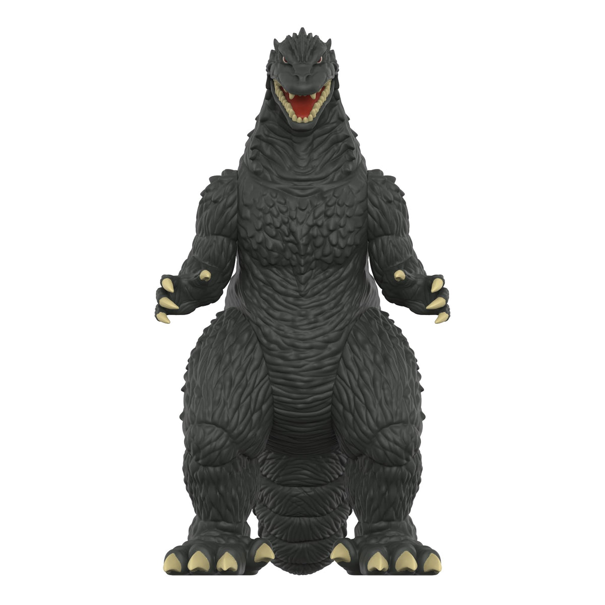 Super7 ReAction Godzilla 2000 front view for compelling shelf display