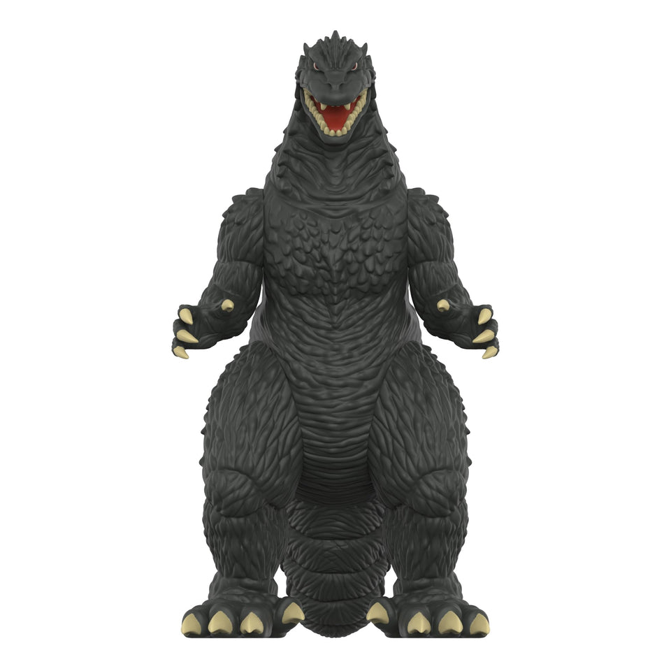 Super7 ReAction Godzilla 2000 front view for compelling shelf display