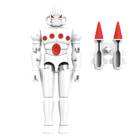 Super7 Micronauts Force Commander articulation highlights poseability for action scenes.